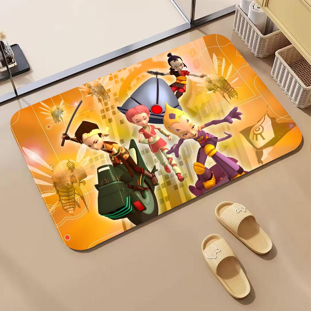 Anime C-Code L-Lyoko Floor Mat - огляд і ціна Quick Dry Diatomite Bath Mat
