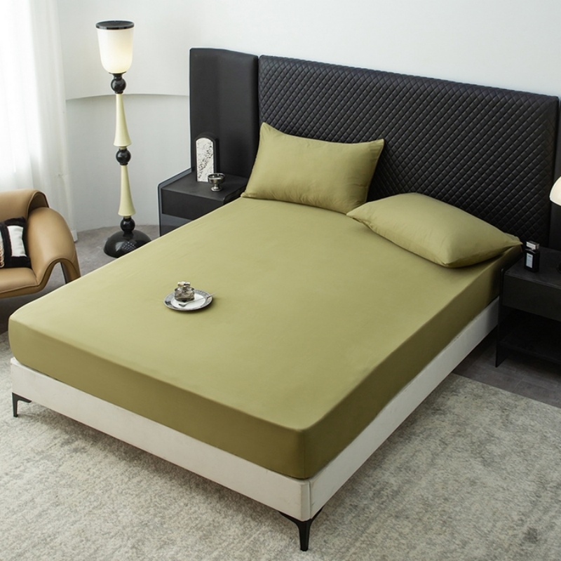 1pc Natural Lyocell Fitted She - огляд і ціна Fitted Bed Sheets Deep Pocket