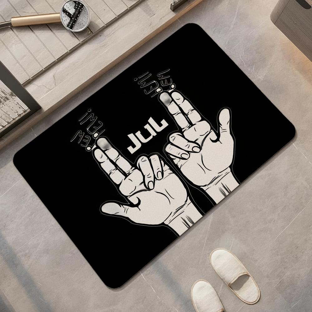 Rapper J-Jul Floor Mat Diatomi - огляд і ціна Quick Dry Diatomite Bath Mat