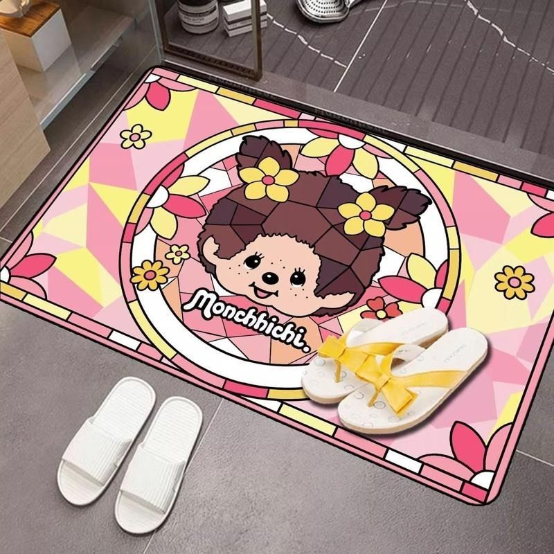 Monchhichi Cartoon Diatomite B - огляд і ціна Quick Dry Diatomite Bath Mat