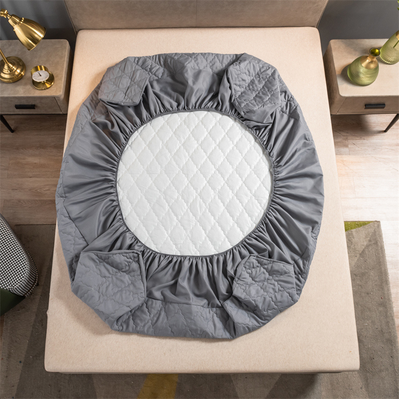 Waterproof Quilted Elastic Fit - огляд і ціна Waterproof Mattress Protector Breathable
